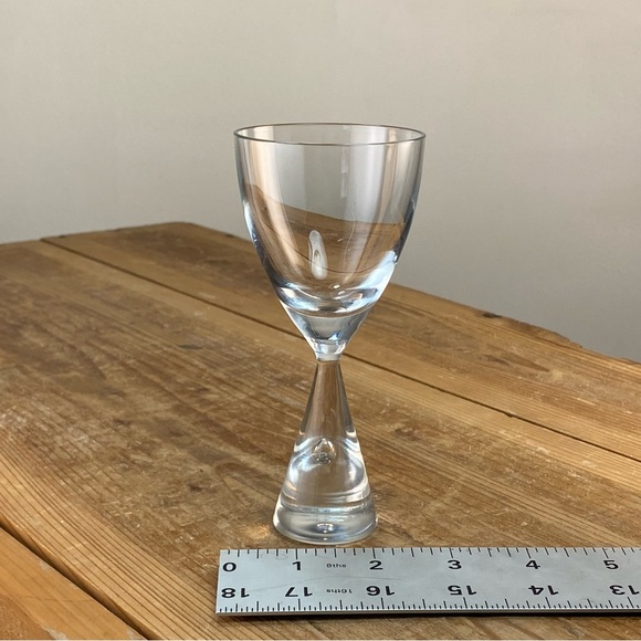Holmegaard Princess White Wine Glass 5 1/2” Danish Design by Bent Severin - Picture 9 of 10